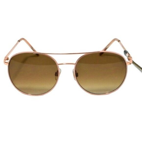 Foster Grant Accessories - Womens Aviator Rose Gold Metal Sunglasses Foster Grant Revlon RVN 53 NEW